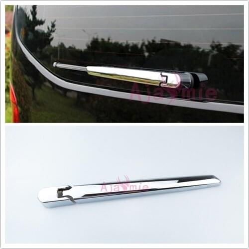 For Mercedes Benz Vito W447 2014 2015 2016 2017 Rear Window Rain Wiper Cover Panel Trim Chrome Car Styling Accessories