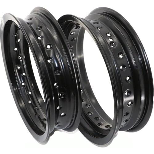 12 inch 2.50*12 3.00*12 Inch 36 Spokes Holes Aluminum Alloy Wheel Rims Dirt Pit Bike Motorcycle Accessories