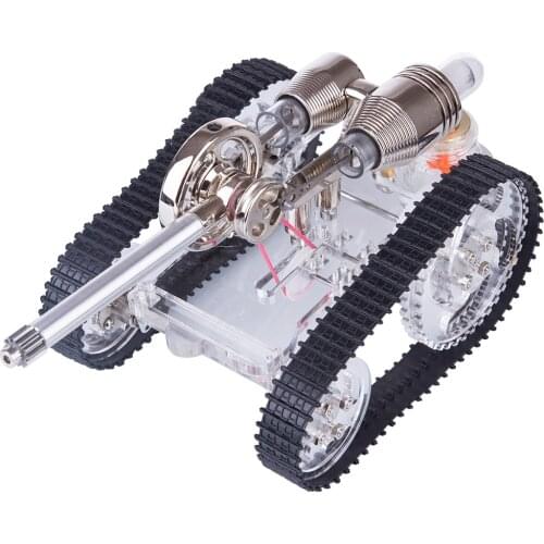Tank Stirling Engine Model External Combustion Engine Model Building Kit