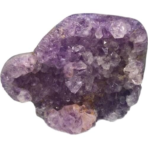 Natural Agate Geode Quartz Crystal Specimen Home Furnishing Decoration Purple Druzy Stone Reiki Healing Furniture Amethyst