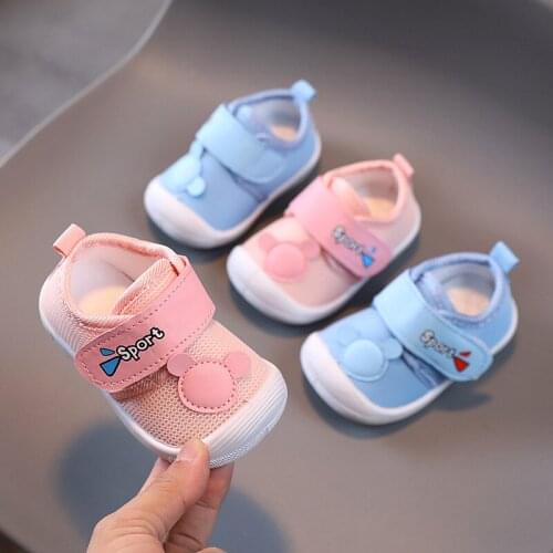 2021 New Baby Single Shoes Autumn New Soft-soled Baby Toddler Shoes Fashion Non-slip Cute for Boys and Girls All-match 16-21 Hot