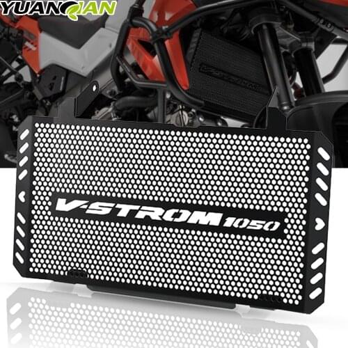New Black Motorcycle Aluminum Radiator Grille Protective Guard Cover For Suzuki V-STROM 1050 XT VSTROM V STROM 1050XT 2020 2021