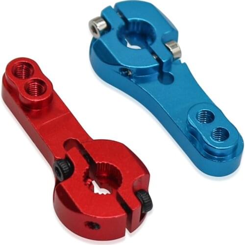 RC Car Steering Servo Half Arm CNC 25T M3 Torque Aluminum Metal For Futaba HSP