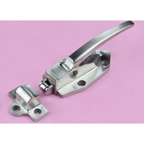 Stainless Steel Freezer Handle Oven Cabinet Door Hinge Cold Storage Knob Latch Hardware Pull Cookware Part Industrial Plant