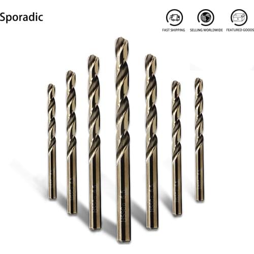 Power Tools Center Drill Woodworking Tools HSS 0.5mm-14mm Twist Drilling Bits Shank For Metal/Bamboo Wood/Carpenter Tools