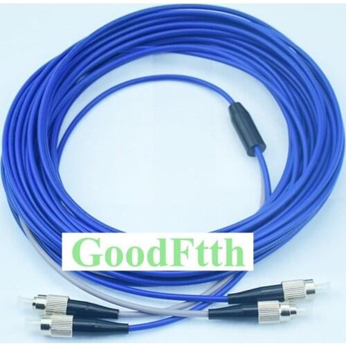 Armoured Patch Cord FC-FC UPC FC/UPC-FC/UPC SM Duplex GoodFtth 1-15m