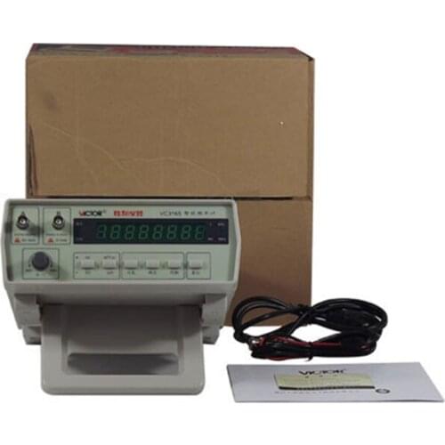 VC3165 Precision Frequency Counter frequency meter digital cymometer 0.01Hz-2.4GHz 2Input Channels AC/DC coupling 8-digit