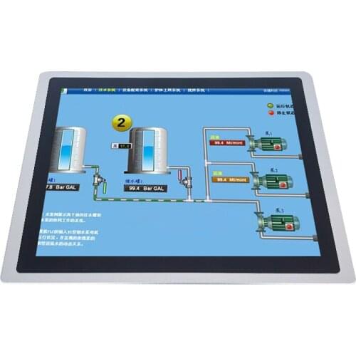 1000 nits Open Frame VGA DVI 10.4 Industrial Grade marine touch screen waterproof monitor