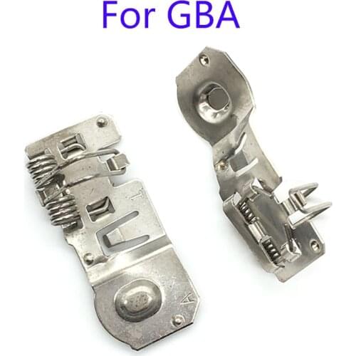 2pcs For Nintendo Game Boy Advance for GBA Game Console Internal Battery Contact Terminal Battery Spring Replacement