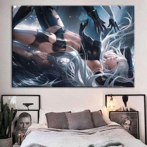 5d Diamond Painting NieR Automata Game Role Diamond Embroidery Sale Portrait Pictures Of Rhinestones Mosaic Home Decortion