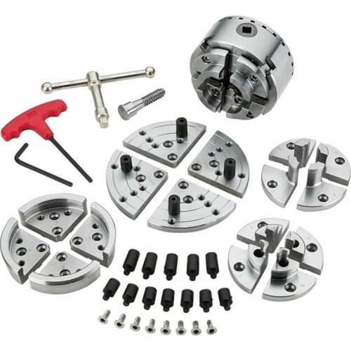 Woodworking lathe, 3.75 inch, bevel gear chuck kit, M25\1 inch 8 teeth