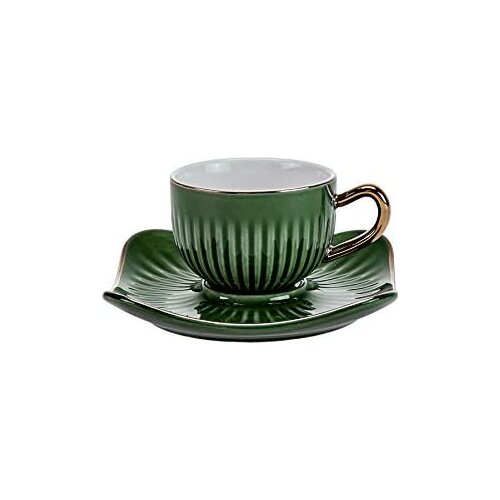 Emsan Nasip Set of 6 Green Coffee Cups