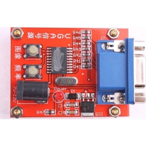 VGA Signal Generator LCD Display Tester 7V-12V Power input