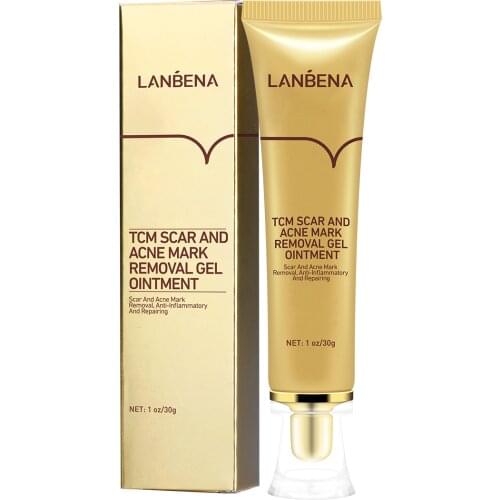 LANBENA Tcm Acne Scar Removal Cream Repair Stretch Marks Treatment Pimples Face Gel Ointment Smoothing Whitening Body Skin Care