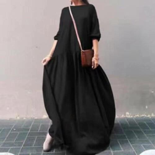 Summer Women Dress 2021 Shirt Dress Long Evening Female Vintage Maxi Party Oversize Beach Women Dresses Casual Vestido Prom pure
