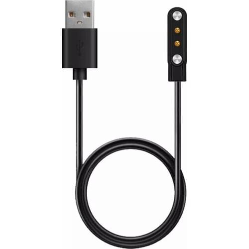 2pin Wristbands Charging Line Smart Watch Magnet Suction Charge Cable 2-pin 4mm USB Power Charger Cables Emergency Protection