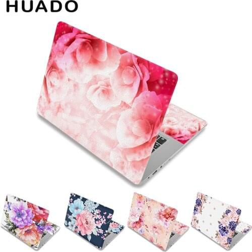 Flower Notebook Skin Decal 12" 13" 14" 15" 15.6" Laptop Sticker PC Surface Cover for Lenovo/Macbook/Dell