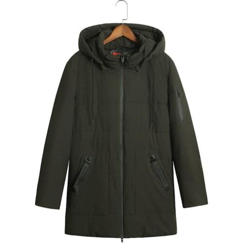 New mens Cotton-padded clothes winter coat and fertilizer XL down cotton coat 8XL 7XL 6XL thick free shipping jacket