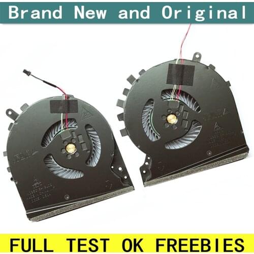 New laptop CPU GPU cooling fan Cooler Notebook PC for HP 15-DK TPN-C141 DELTA ND85C16-18L02 ND85C16-18L03 L57170-001 L56900-001