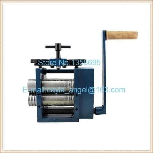Crimping & Tablet Press Machine Jewelry Mini Rolling Mill Tool and Pressure Equipment Hand Rolling Mill Machine