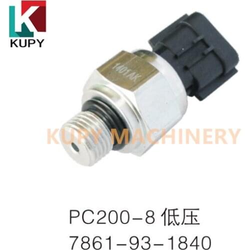 Low Pressure Sensor Switch For Komatsu Excavator PC200-8 PC220-8 PC300-6 PC350-6 PC360-6 6D108 7861-93-1840 42CP2-8 93-1840