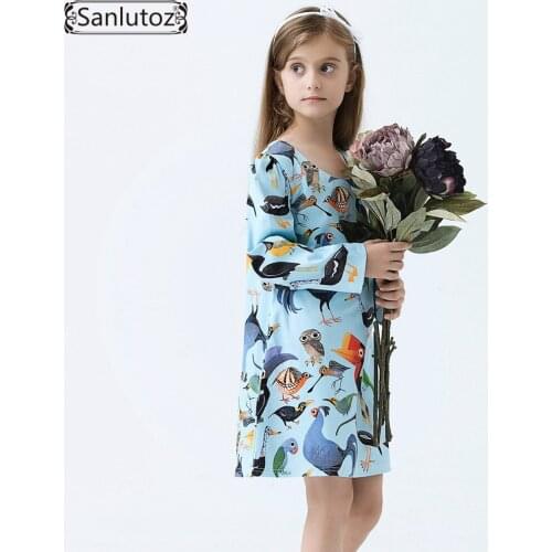 Girls Dress Winter Kids Clothes Brand Girls Clothing Cartoon Children Dress for Princess Holiday Party Wedding Baby Toddler