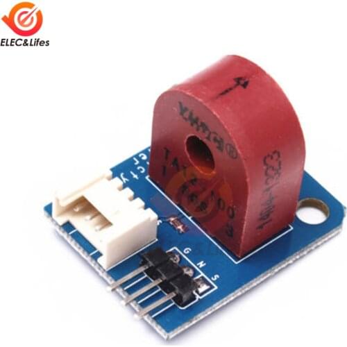 0-5A AC Current Transformer Analog Current Meter Module Current Sensor Module 3 Pin Interface DC 5V For Arduino