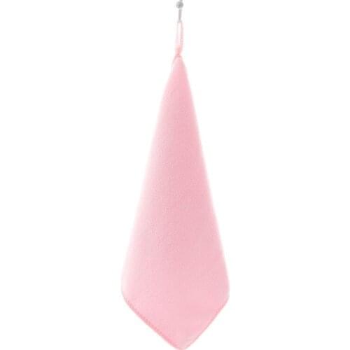 High Quality Microfiber Solid Color Flowers Bears Pattern Baby Newborn Kids Towel Small Square Handkerchief 2pcs FS0403