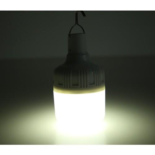 YH-50 Rechargeable Camping Lamps Emergency Light Portable LED Solar Bulb Lights LED Bulb Lamp Camping Lights
