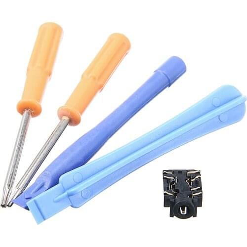 Pohiks 1pc 3.5mm Headphone Jack Port Repair Kit Earphone Replacement Tool Accessories For XBOX One Slim Elite Controller Part