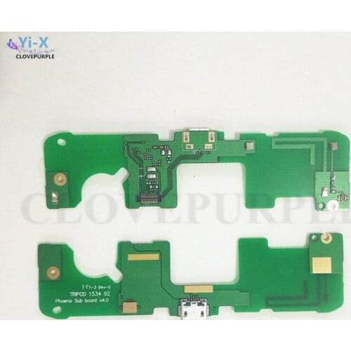 10PCS/Lot Dock Connector USB Charging Port Flex Cable for Lenovo P770 Phone Repair Parts
