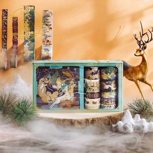 20pcs/set Washi Tape Set Diy Masking Tape Cute Stickers School Suppliers Stationery Gift Presented