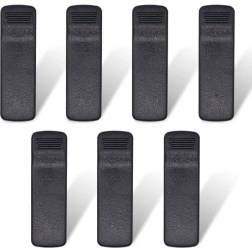 7 Pack HLN8255B HLN8255 Belt Clip for Motorola CP200 PR400 EP450 DP1400 DEP450 CP140 CP150 CP180 NNTN4497 NNTN4970 NNTN4851