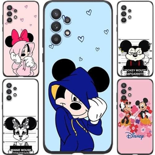 Mickey mouse love For Samsung A91 A72 A71 A52 A51 A42 A41 A32 A31 A22 A21S A12 A11 A03 A02S A01 5G Phone Case