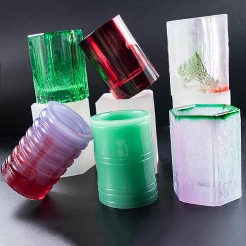 Pen Holder Silicone Mold Square Cylindrical Making DIY Handmade Epoxy Craft DIY Jewelry Accessory Valentines Day present