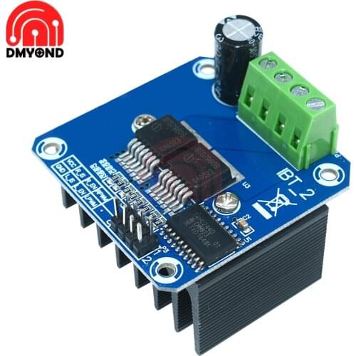 Double BTS7960 43A H-bridge High-power Motor Driver Module/ Diy Smart Car Current Diagnostic PWM 25kHZ 5.5V to 27V