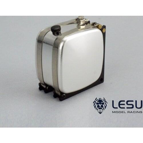 Metal LESU 36MM Hydraulic Oil Tank for TAMIYA 1/14 RC Dumper Truck Tractor Trailer Model Benz VOLVO MAN Scania