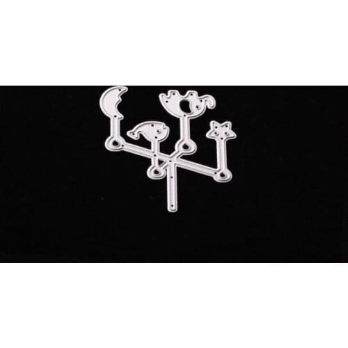 Metal moon pendant Cutting Dies Stencils for DIY Scrapbooking/photo album Decorative Embossing DIY Paper Cards