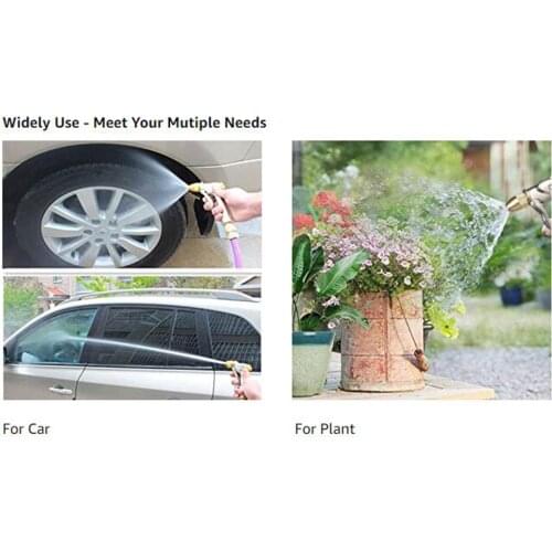 Garden Hose Nozzle Handheld Water Hose Nozzle Sprayer 4 Spraying Patterns