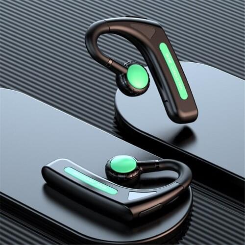 Kebidu Unilateral Bluetooth Bone Conduction Earphone Ear-hook Wireless Earphone Waterproof Sports Earphone With Microphone