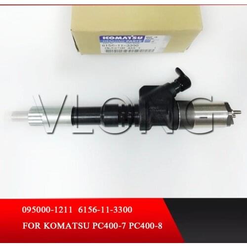 095000-1211 fuel injection common rail injector 0950001211 095000 1211 1210 injector assembly 6156-11-3300