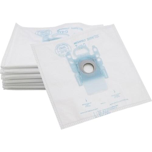 Vacuum Cleaner G 5Pcs/Lots Type G Cloth Dust Bags Typ G fit Bosch Siemens GL30 GL40 Pro Energy Hoover Bag