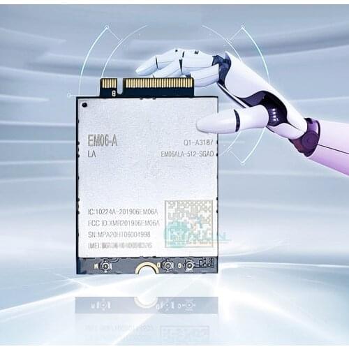 EM06-A EM06 EM06ALA-512-SGAD FDD-LTE/TDD-LTD 4G LTE Cat6 module B1/B3/B5/B7/B8/B20/B28/B32/B38/B40/B41 M.2 form factor module
