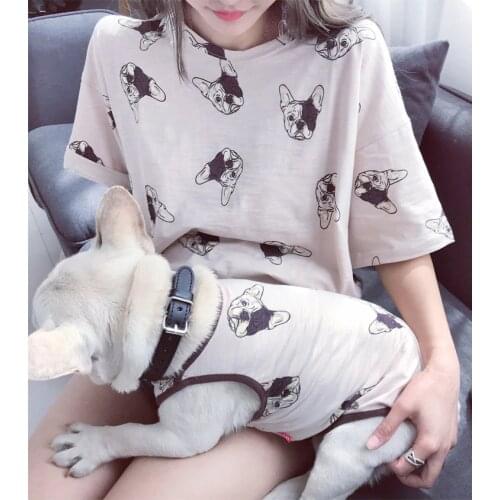 Pet Family Clothing T shirt cat vest vests dog coat Parent dog couple clothes Dog Apparel dog vest outfit Personalize Design