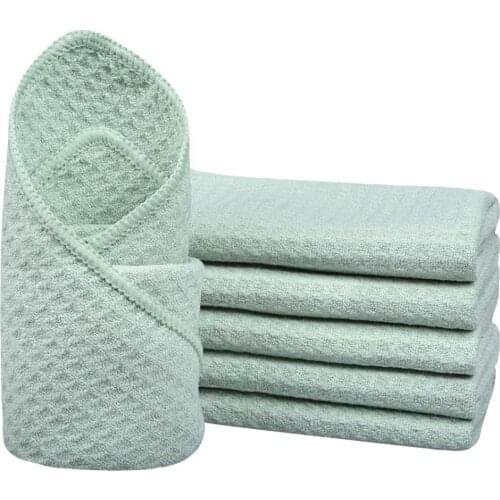 Sinland Microfiber Makeup Remover Cloth Waffle Weave Facial Cleaning Face Hand Towel Cloth Body Cloths 13 Inch X 13 Inch 6 Pack