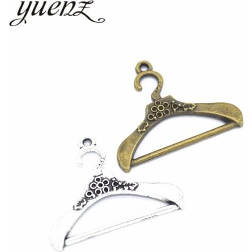 YuenZ 10pcs Metal Charms Antique Bronze Plated Hanger Charms Pendant For Jewelry Findings 38*30mm J196