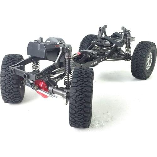 1/10 TFL Crawler CNC 313MM Wheelbase SCX10 C1507 RC Metal Chassis Front Motor Car Model Outdoor toys for boy gift TH01733-SMT6