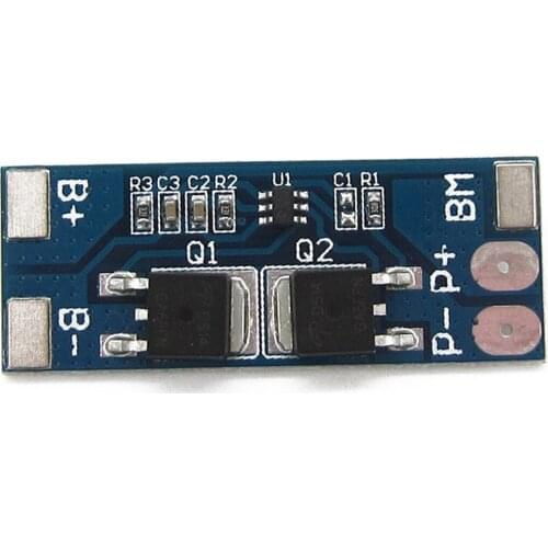 1pc 2S 8A Li-ion Protection Board 7.4V 8.4V Lithium LiPo Cell BMS Battery Plate Short Circuit Protection Electrical Supplies