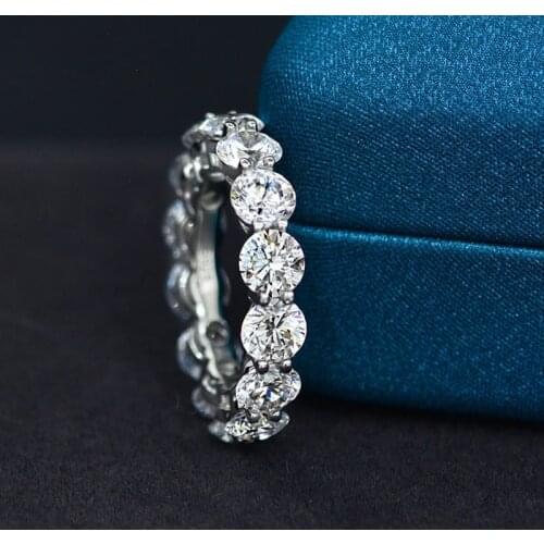 Designer Fashion 925 Sterling Silver Jewelry 3A Cubic Zirconia Party Ring