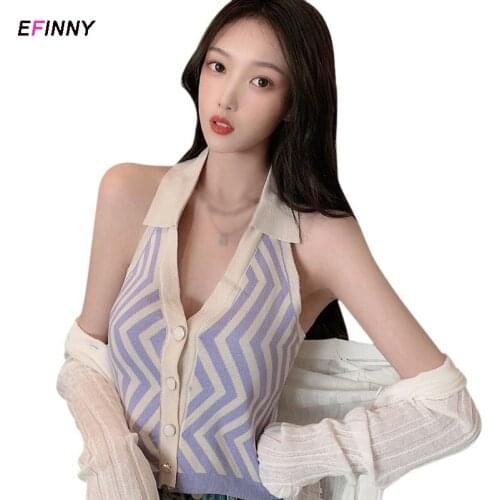 EFINNY Women's Cropped Tank Tops